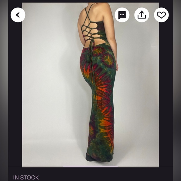 Tie-Dye Maxi Dress - Picture 2 of 3